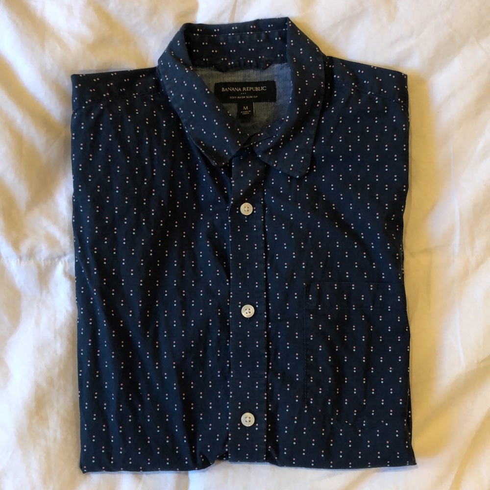Banana Republic- Short sleeve dress shirt
